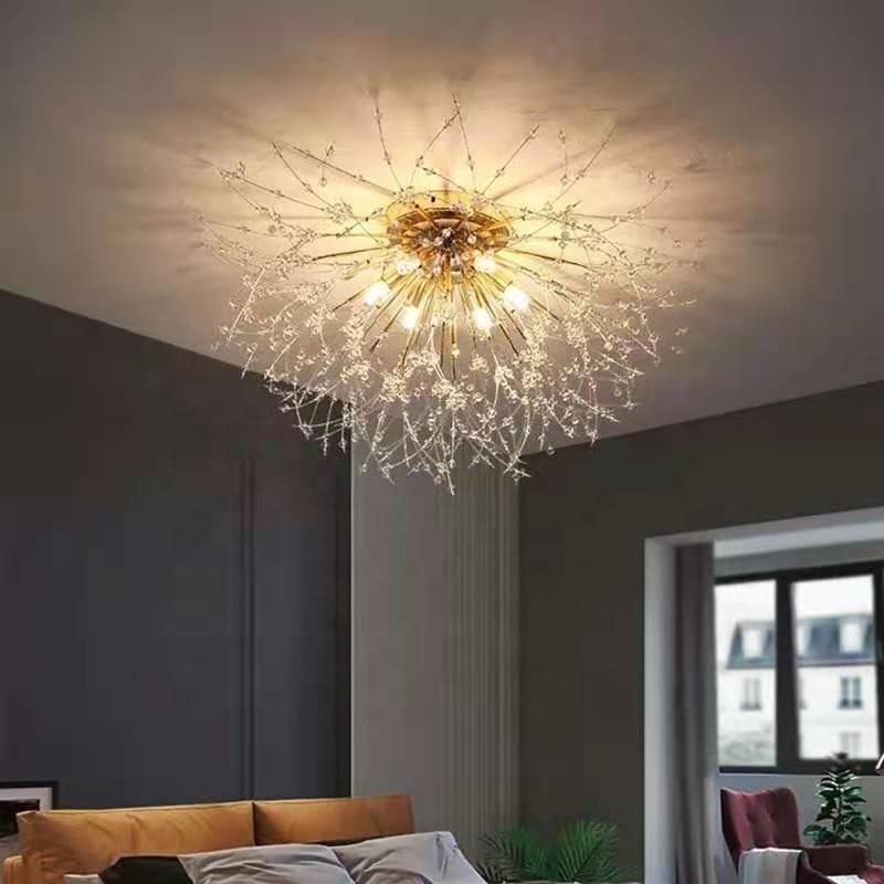 Dandelion Ceiling Light Living Room Kitchen Decor Firework Snowflake Ceiling Light (WH-MA-168)