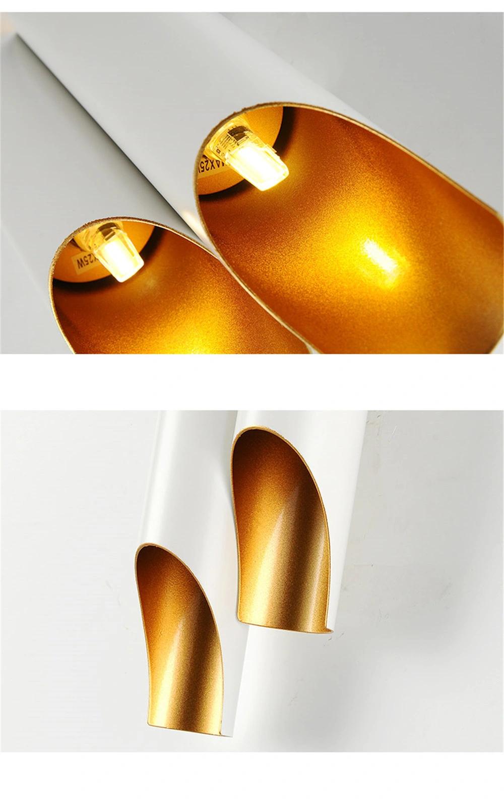 Modern Design Wall Lamps Rustic Sconce Lighting for Bedroom/ Living Room White+Gold Home Decoration Wall Lamp Indoor Modern