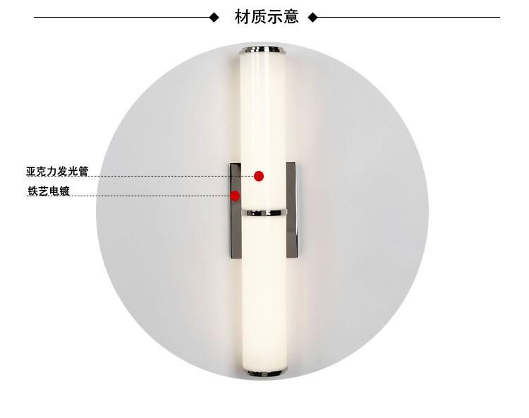 Modern Double Head Model Room Fashion Mini Marble Wall Sconce (WH-OR-203)