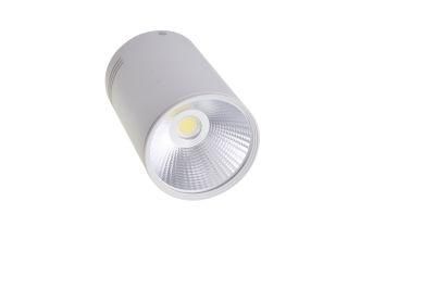 High Lumenious Isolated Driver Die Casting Aluminium 10W Tempered Glass SMD COB LED Downlight