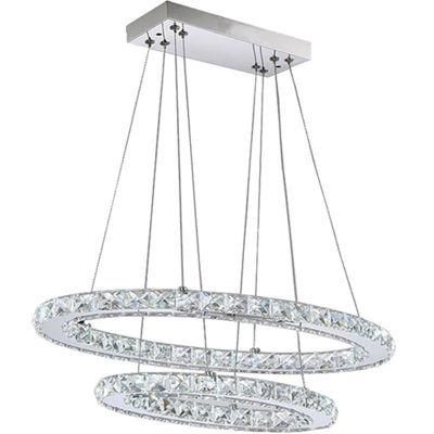 Modern Chandelier Crystal Lighting Stainless Steel Home Lamp Decoration Light