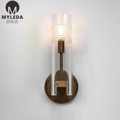 Modern Iron Decorative Guest Room Wall Lamp