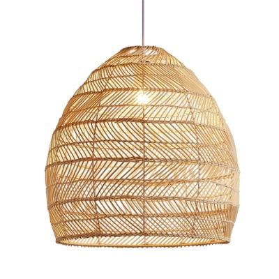 Modern Rattan Pendant Lights Japanese Style Hanglamp for Living Room Bedroom Dining Room Bar Decor Loft E27 Luminaire Suspension