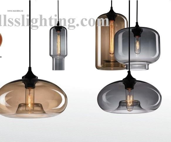 Modern European Creative Colorful Glass Decoration Pendant Lighting