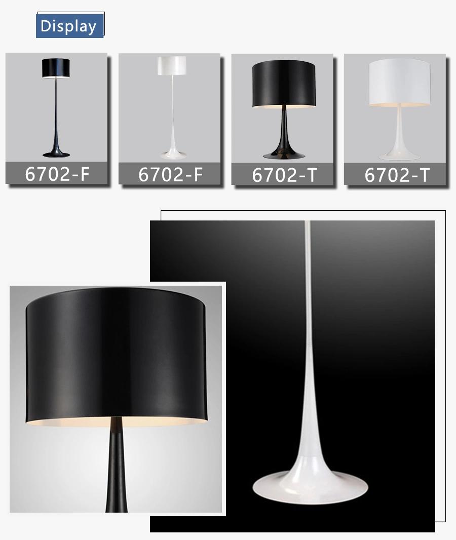 Simple Style Modern Aluminum Reading Table Lamp for Hotel Lighting