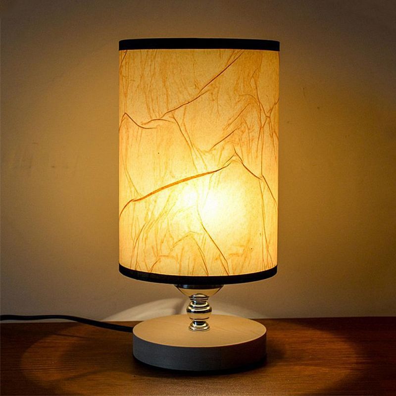 Hotel Home Bedroom Bedside Office Study Reading Modern Wood LED Table Lamp