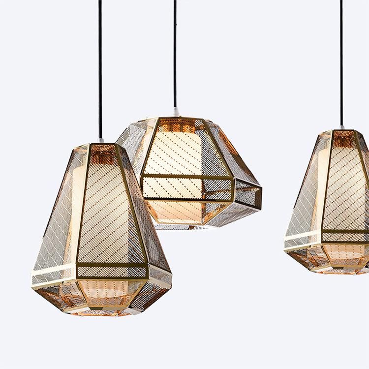 Vintage Industrial Silver Stainless Steel Decoration Indoor Pendant Lighting