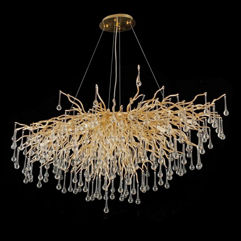 2022 Cheap Luxury Crystal Chandelier Suitable for Living Room Modern Hotel Room