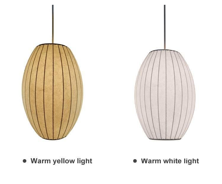 Chinese Modern Living Room Suspension Lighting Silk Tea House Light Lantern Low Filament China Lamp Hanging Pendant