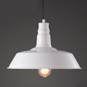 White Color Antique Pendant Lamp with LED E27 Bulb (ST008)