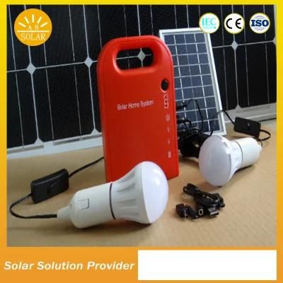 Popular 3W-4.5ah Home or Outdoor Using Portable Solar Lighting System