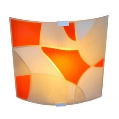 Square Glass Ceiling Lamp D30 D40 E27 for Children Light Home Decoration
