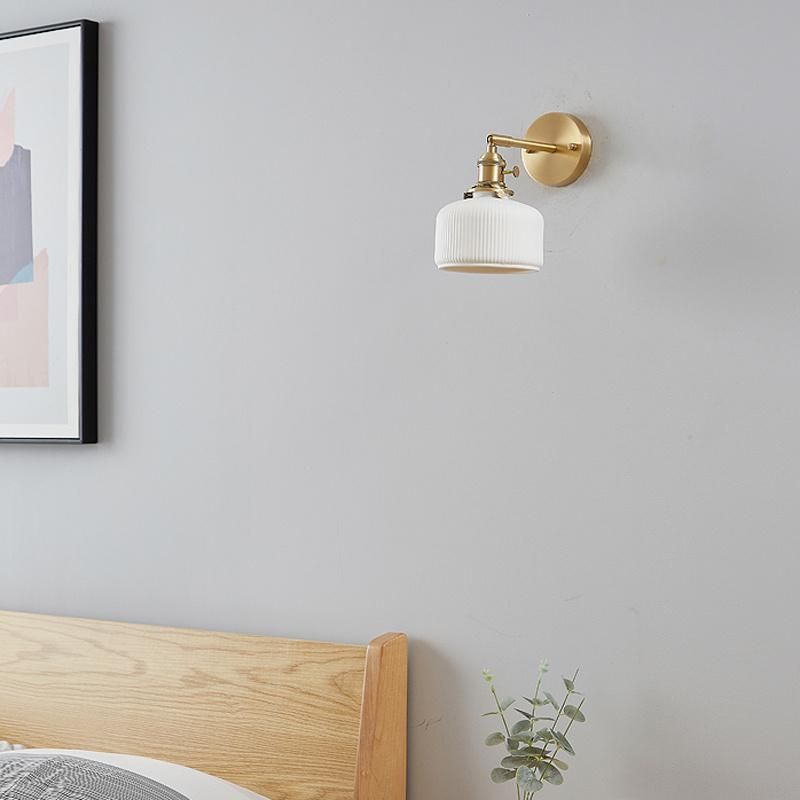 Modern Simple Wall Lamp Study Bedroom Bedside Lamp Coffee Shop Light