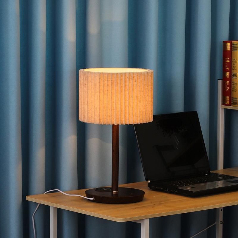 Wooden Vintage Nightstand Lamps Reading Lamp Study Light Dining Lamp