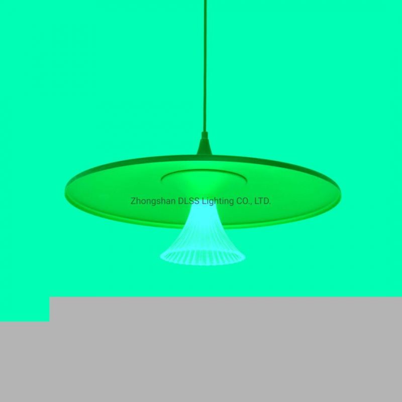 Aluminum Black Metal Hanging Lamp in Bedroom Home Decoration