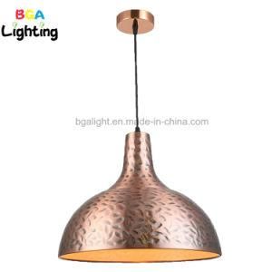 Copper Electroplating Aluminum Alloy Chinese Style Pendant Light for Study Room