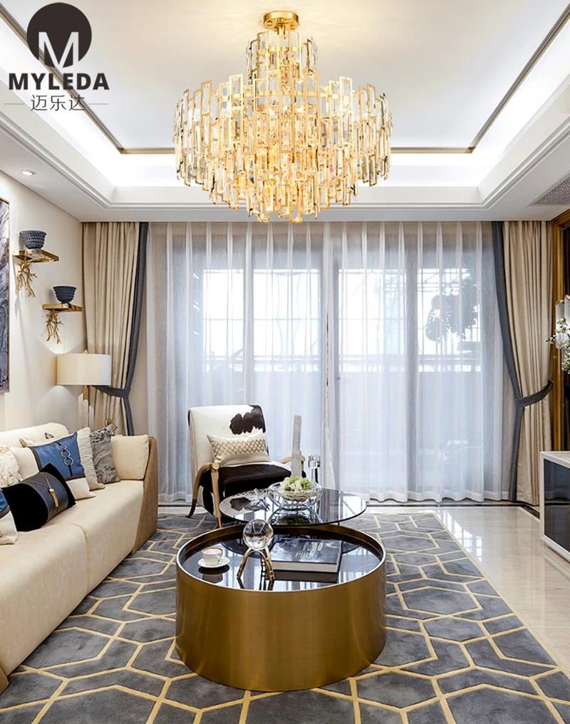 Hot Sale Modern Chandelier Interior Lighting Crystal Pendant Lamp