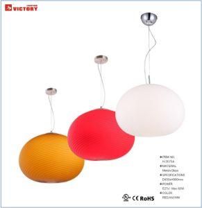 Round Glass Chandelier Indoor Popular Pendant Lamp