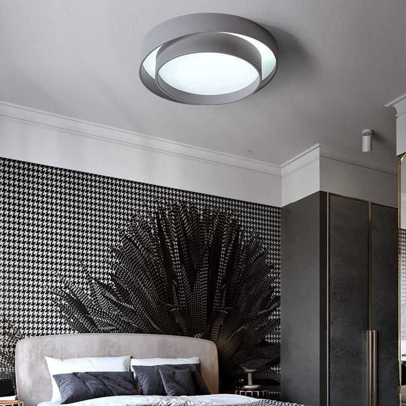 Simple Style Circle Design Chandelier Ceiling Lamp Pendant Lamp Bedroom Lamp