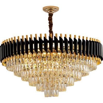 Hot Sale Large Pendant Hanging Light LED Crystal Chandeliers Modern Decorative Pendant Lamp