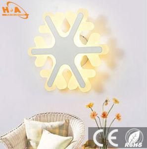 European Fancy Acrylic 15 Watt Lighting Wall Lamp