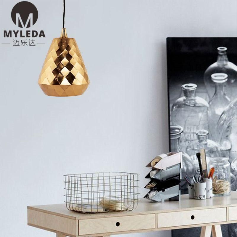 Sandy Gold Hanging Pendant Light Fixtures