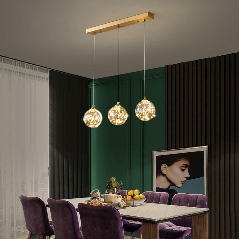 Dining Room Chandelier Nordic Bedroom Living Room Modern Simple Creative Pendant Light