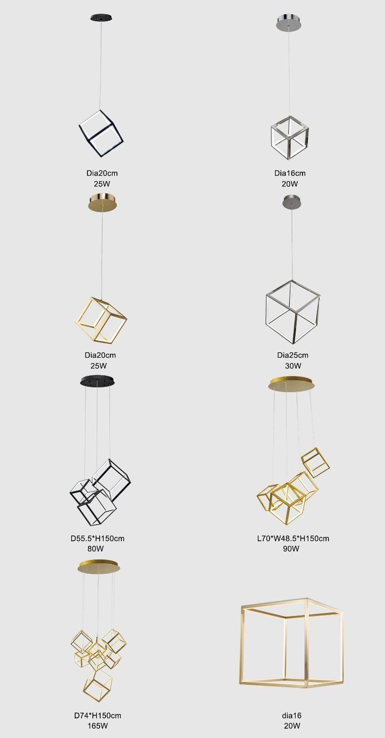 Golden Warm Lighting 3000K Metal 3W Crystal Chandelier Lighting