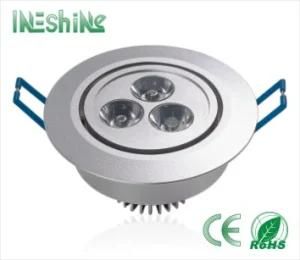 3W High Power LED Downlight/Can Replace Tradional Downlight 9W (TH8604-3)