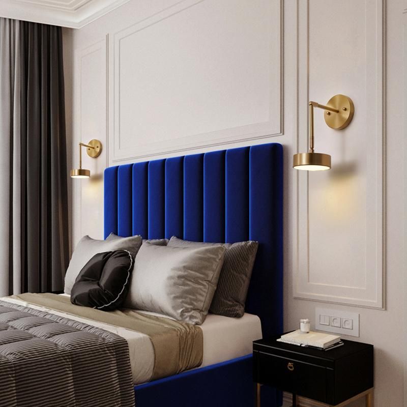 Bedroom Head Wall Light Modern Simple Revolving Living Room Wall Lamp