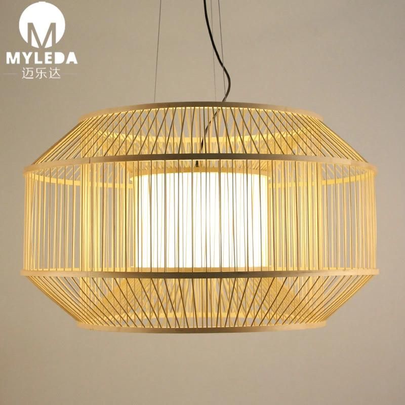 Modern Style Wood Pattern Decoration Pendant Lights for Home, Bar, Living Room, Dining Room