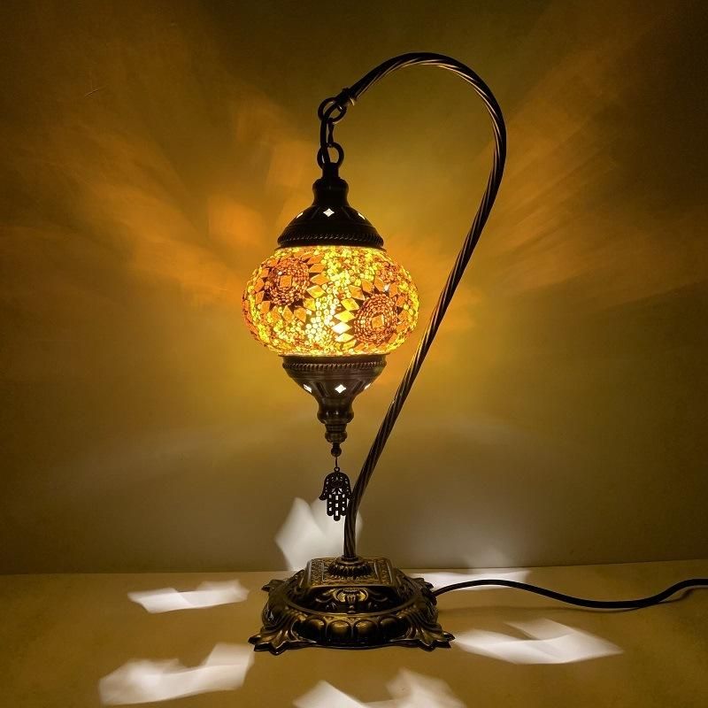 Table Lamp Bedroom Home Decor Desk Light Bedside Night Bar Rustic Table Lamp (WH-VTB-23)