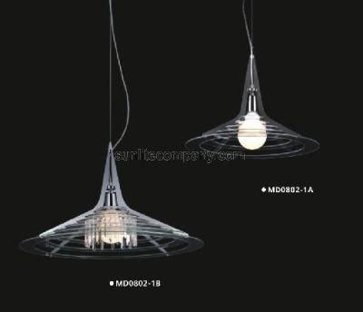 Modern Clear Glass Pendant Lamp (MD 0802 - 1A)