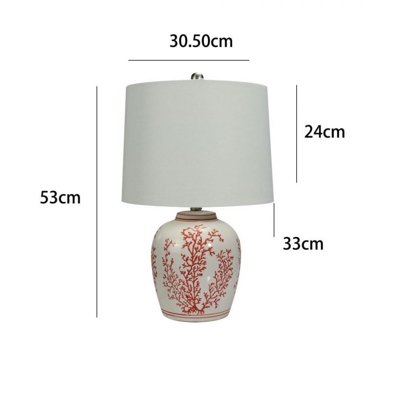 Hot Sale High Quality Interior Lighting Fashion Design Modern LED Desk Lamp Ceramic Light