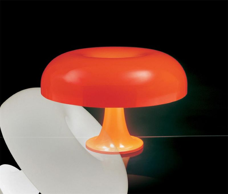 2022 Designer Table Simple Living Bedroom Bedside Model Room Retro Mushroom Decorative Lamps Table Lamp