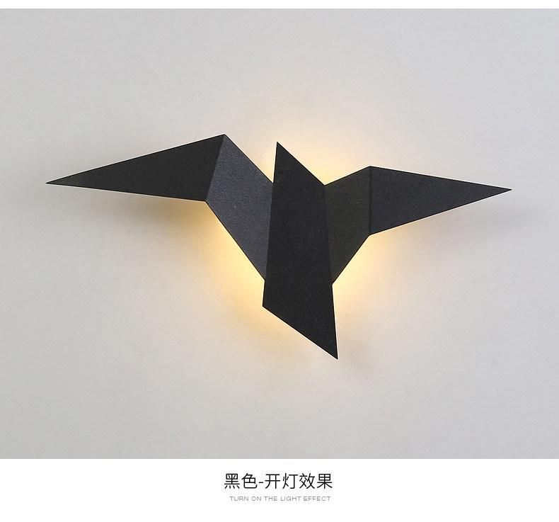 New Nordic LED Bird Wall Lamp Bedroom Decor Wall Light Indoor Modern Lighting for Home Stairs Bedroom Bedside Light Fixturesnew Nordic LED Bird Wall Lamp