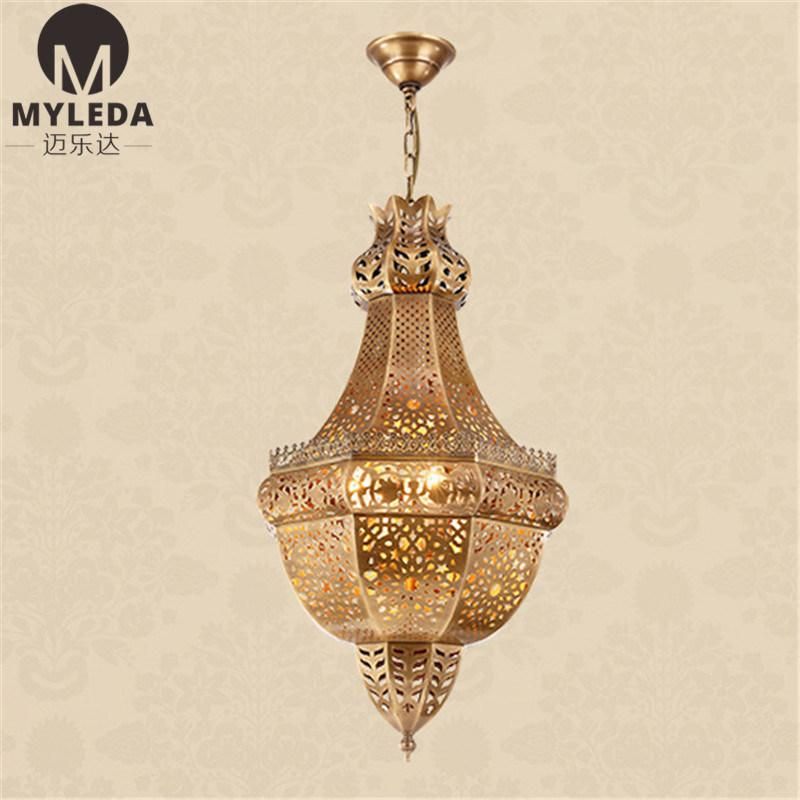 Decorative Church Home Hotel Villa Mosque Brass Chandelier Pendant Light