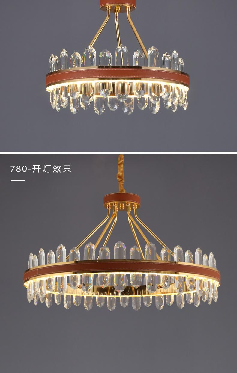 Fashion Luxury Style Modern Indoor Decoration LED Ceiling Pendant Light