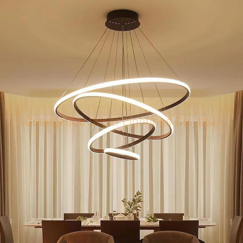 Modern Circular LED Lights for Home Pendant Lighting