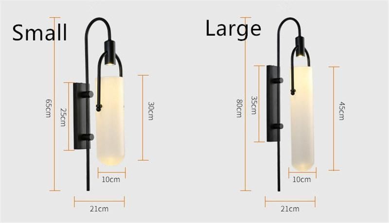 Vintage Classic Wall Light for Bedside Lighting Glass Sconces Wall Mounted Lamp (Wh-VR-101)