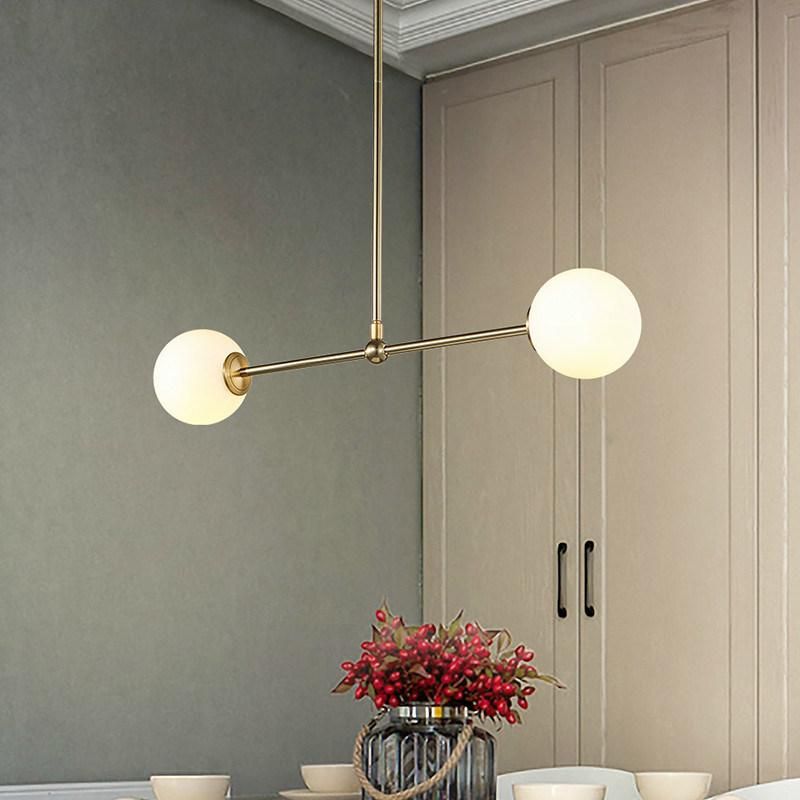 Nordic Pendant Lights G9 Rotatable Table Steinar Modern Minimalist Antique Gold Pendant Light (WH-AP-325)