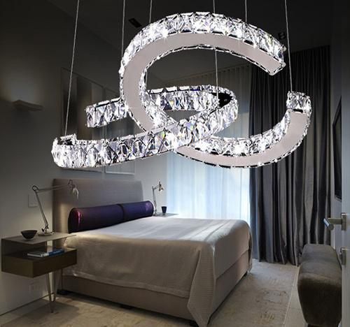 LED Decorative Lighting Crystal Chandelier with K9 for Indoor Decoration