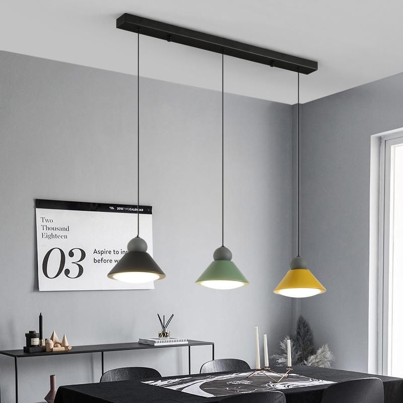 Nordic Living Room Dining Room Creative Chandelier LED Dining Pendant Lamp
