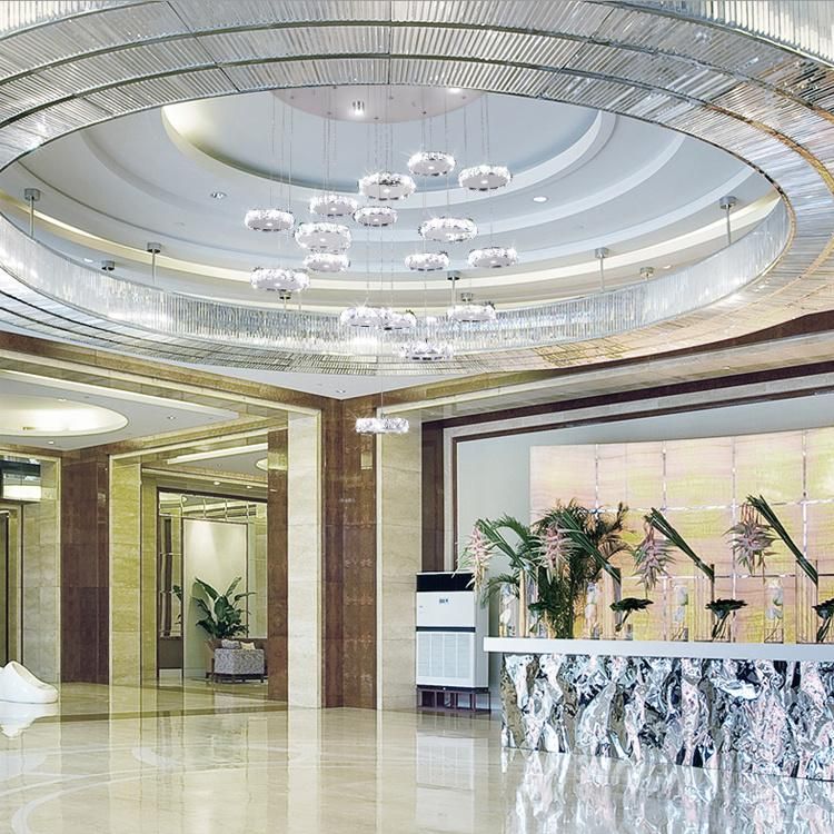 Living Room Interior LED Crystal Chandelier Lighting
