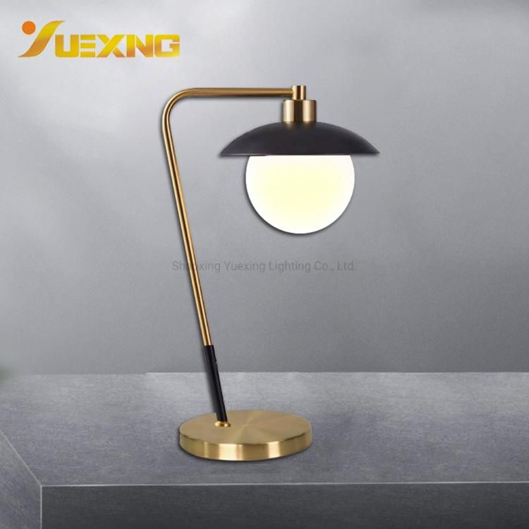 E27 European Nordic Style Gold Black Design Bedroom Living Room Study Popular LED Table Light