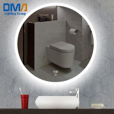 Round Shape Smart Control Waterproof LED Mirror Wall Light