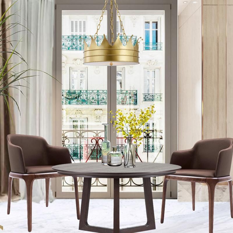 Light Luxury Fashion Creative Iron Chandelier Living Room Dining Room Pendant Lamp