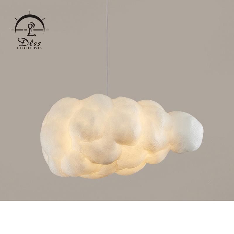 Modern Nordic Pendant Light White Cloud Lamp for Indoor Decoration
