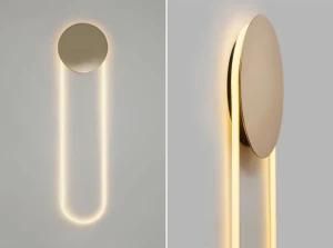 Circular Neon Tube Wall Lamp, Tube Wall Light, Ring Wall Lamp for Decorative