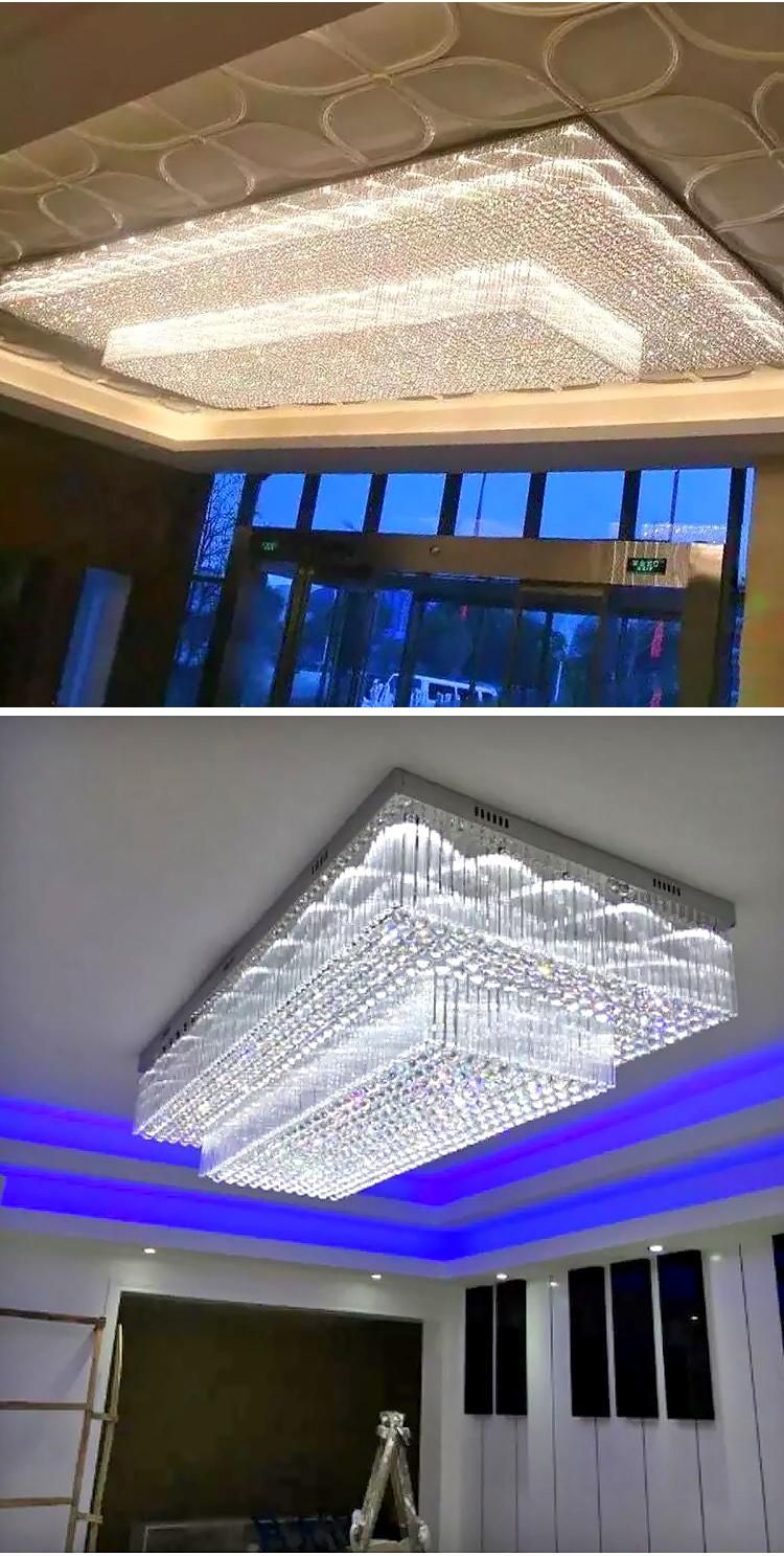 Luxury Lamp Department Store Banquet Custom Project LED Ceiling Chandelier Light